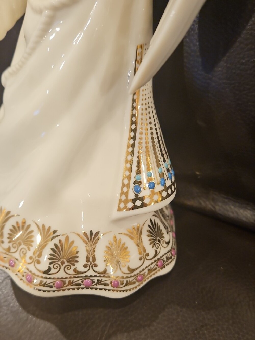 Lenox "Angel Of Harmony" Figurine From The China Jewels Collection - Picture 4 of 8